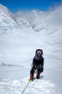 Ascending Lhotse Face to C3 on Everest..